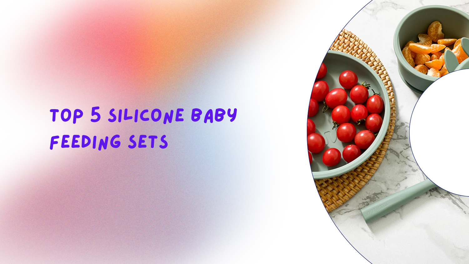 Top Silicone Baby Feeding Sets