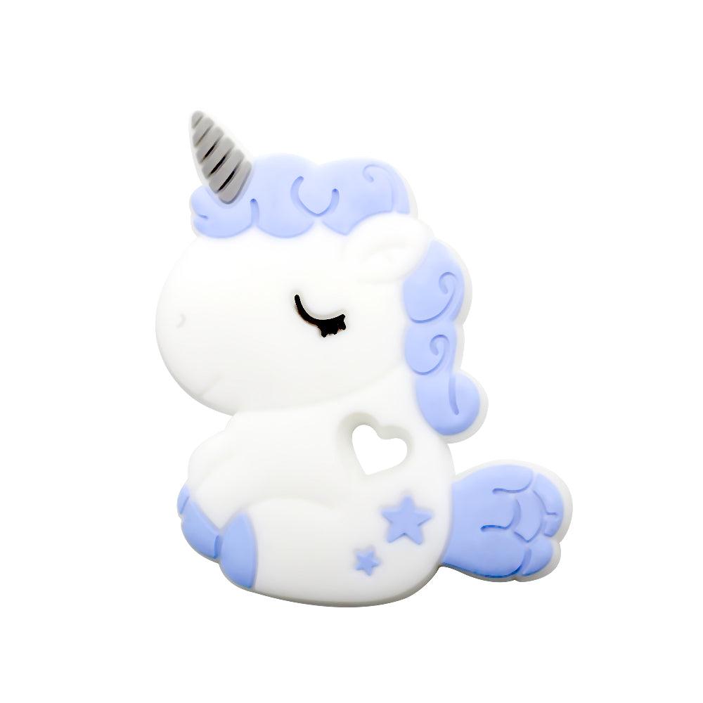 Unicorn Silicon Teether, ideal teether for 6 to 12 months baby, BPA free teething toys for babies