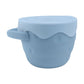 Collapsible Silicone Snack Cup with Lid - Perfect for On-the-Go Snacking