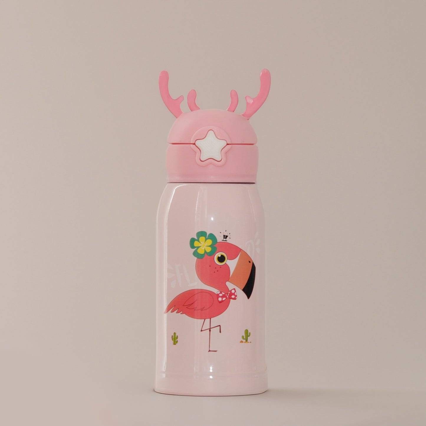 Cute & Stylish Insulated Stainless Steel Water Bottle For Kids 500 ml