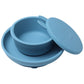 Kangaroo Plate and Bowl Set, Suction Plate for Baby & Toddler, BPA-Free, Microwave Safe