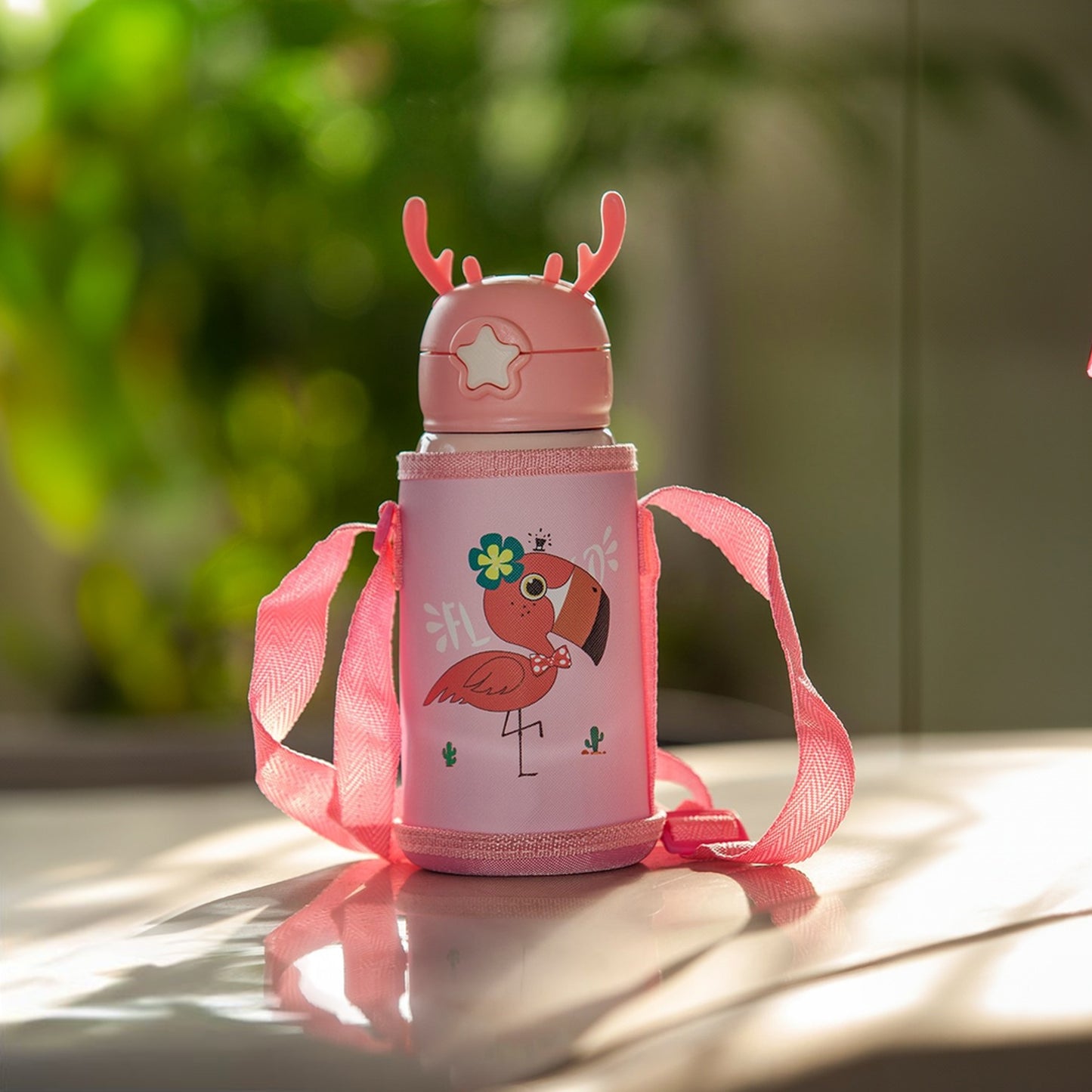 Cute & Stylish Insulated Stainless Steel Water Bottle For Kids 500 ml