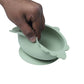 Set of 3 Dinosaur Suction Plate, bowl and Spoon,BPA Free and Dishwasher Safe