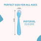 Flexible Silicone Bendable Spoon for Babies - Easy-Feed Utensil