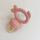 Food Fruit Feeding Teether for Teething with Pacifiers Meshes, Baby Feeder for 6 to 12 Months,BPA Free, Baby Grip Feeder